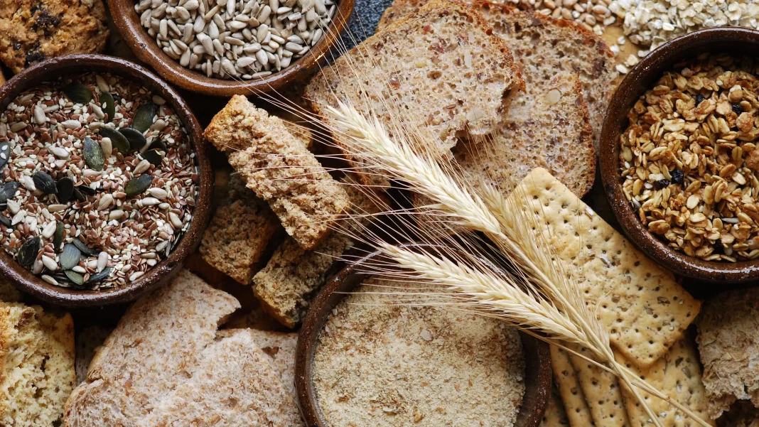 Whole-grain rich in fibre
