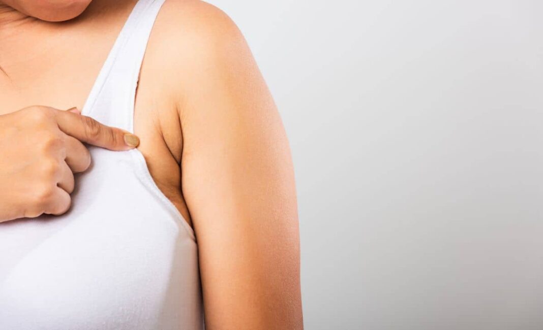 how to reduce armpit fat naturally